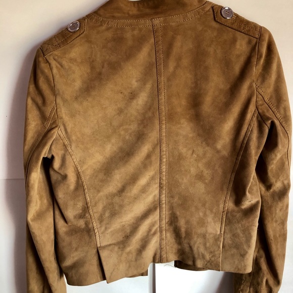 ✨AUTHENTIC✨ ⚓️DOLCE & GABBANA⚓️ SUEDE BIKER JACKET - Picture 5 of 6